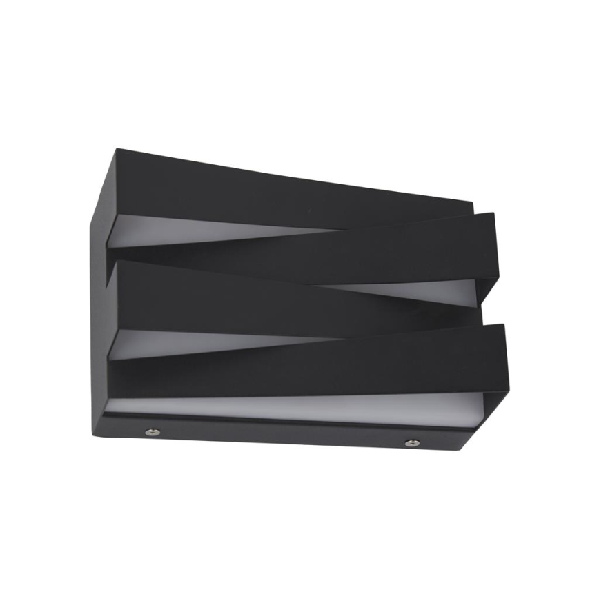 Searchlight - LED Wandlamp SECTION LED/18W/230V zwart