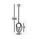 Searchlight - Hanglamp aan een koord AXIS 1xE27/60W/230V zwart
