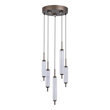 Searchlight - Dimbare LED-hanglamp aan kabel CATTAIL LED/24W/230V