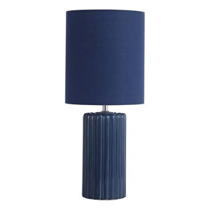 Searchlight - Tafellamp GROOVE 1xE14/60W/230V blauw