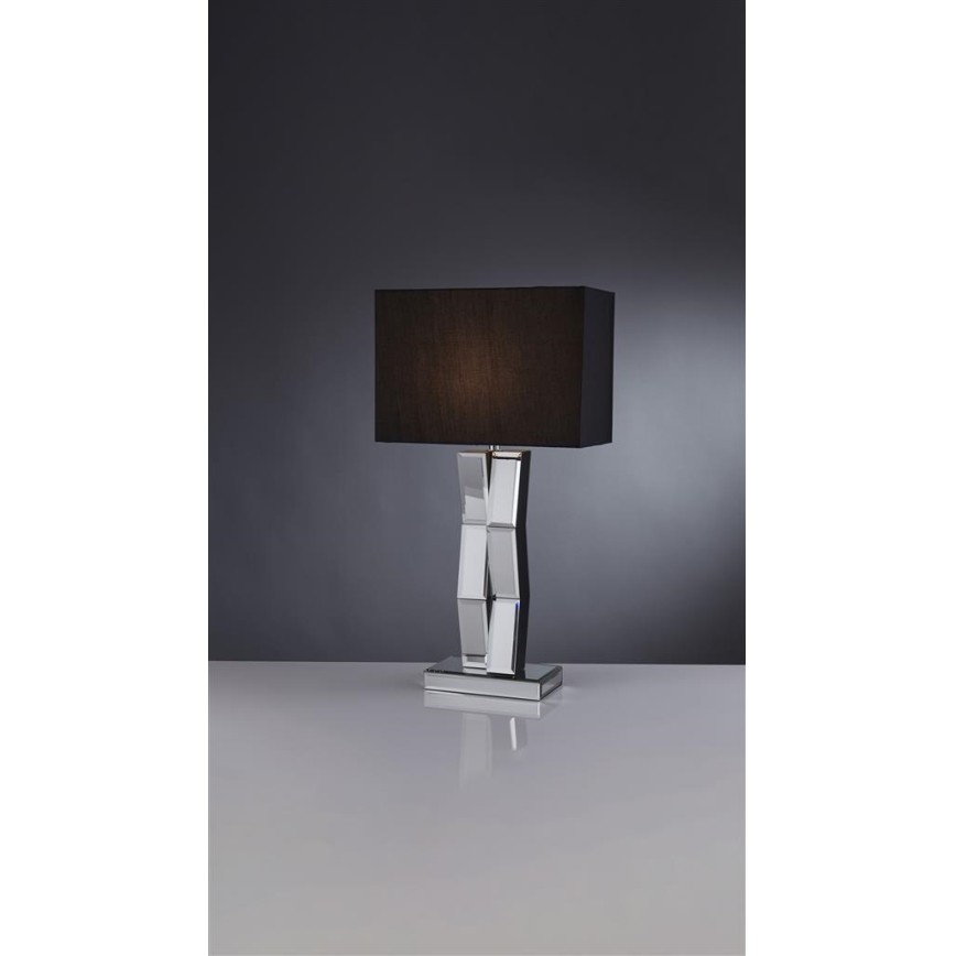 Searchlight - Tafellamp MIRROR 1xE27/60W/230V