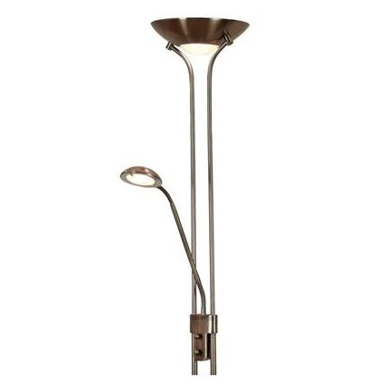 Searchlight - LED dimbare vloerlamp MOTHILD LED/18W + LED/5W/230V