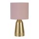 Searchlight - Tafellamp HOLLIS 1xE14/7W/230V roze