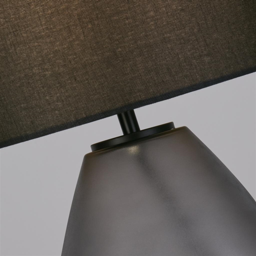 Searchlight - Tafellamp DEVON 1xE27/60W/230V zwart