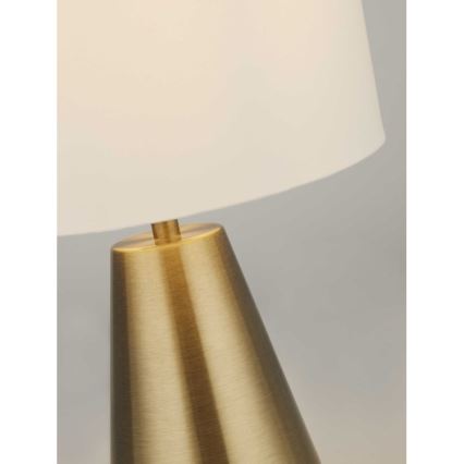Searchlight - Tafellamp 1xE14/25W/230V goudkleurig