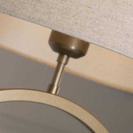 Searchlight - Tafellamp ELEGANT 1xE27/60W/230V crèmekleurig