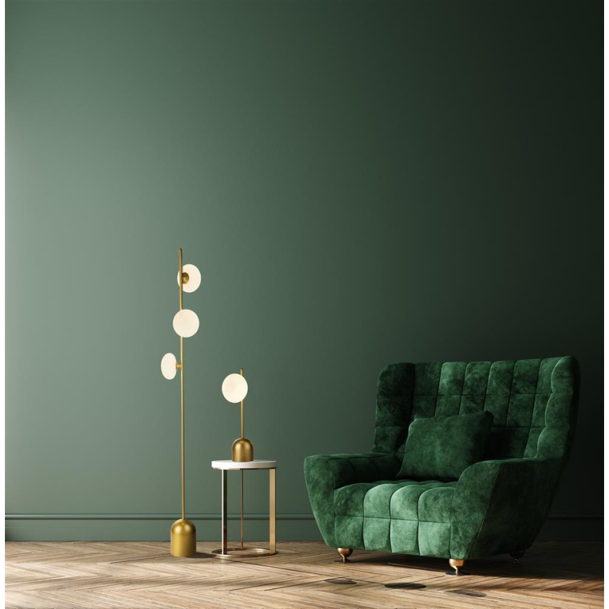 Searchlight - Tafellamp PEBBLE 1xG9/7W/230V goud