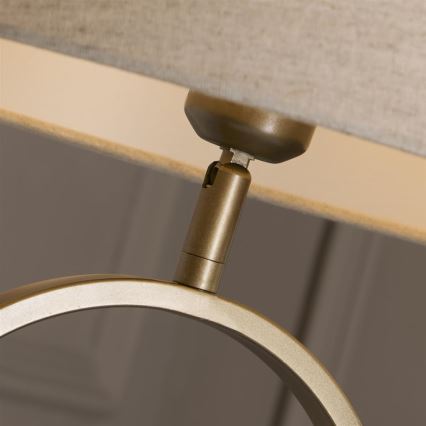 Searchlight - Tafellamp MODISH 1xE27/60W/230V crème