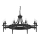 Searchlight - Hangkroonluchter met ketting CARTWHEEL 8xE14/60W/230V zwart