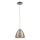 Searchlight - Hanglamp aan een koord 1xE27/60W/230V diameter 19 cm glanzend chroom