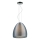 Searchlight - Hanglamp aan een koord 1xE27/60W/230V diameter 30 cm glanzend chroom
