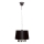 Searchlight - Hanglamp aan een koord LILA 1xE27/60W/230V zwart