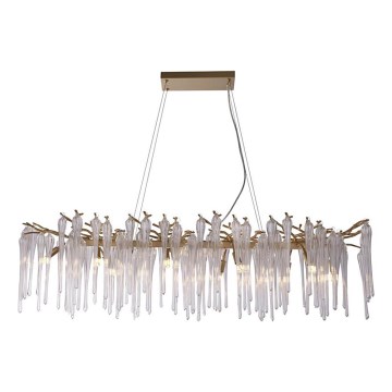 Searchlight - Hanglamp aan kabel HERITAGE 10xG9/33W/230V