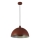 Searchlight - Hanglamp aan kabel MARS 1xE27/60W/230V Ø 25 cm baksteenrood