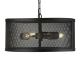 Searchlight - Hanglamp aan ketting FISHNET 3xE27/60W/230V zwart