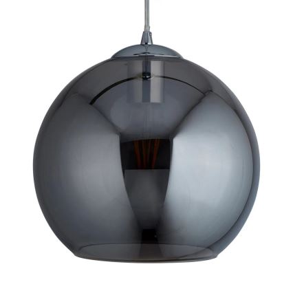 Searchlight - Hanglamp aan koord BALL 1xE27/60W/230V zwart