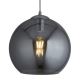 Searchlight - Hanglamp aan koord BALL 1xE27/60W/230V zwart