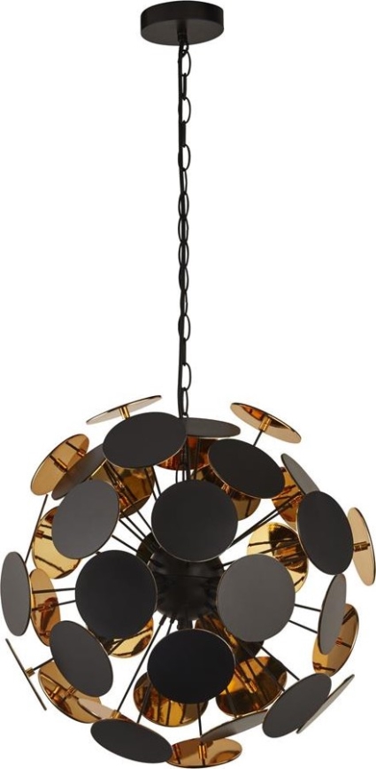 Searchlight - Hanglamp met kabelophanging DISCUS 4xE14/60W/230V