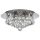 Searchlight - Kristallen plafondlamp HANNA 4xG9/33W/230V