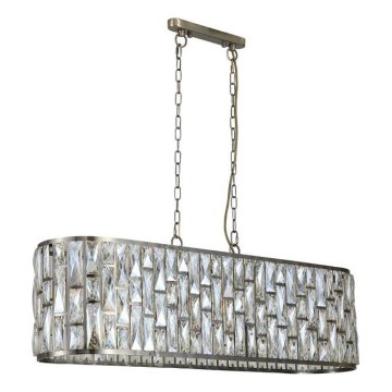 Searchlight - Kroonluchter aan ketting BIJOU 8xE14/40W/230V