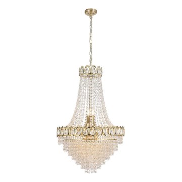 Searchlight - Kroonluchter aan ketting LOUIS PHILLIPE 8xE14/60W/230V