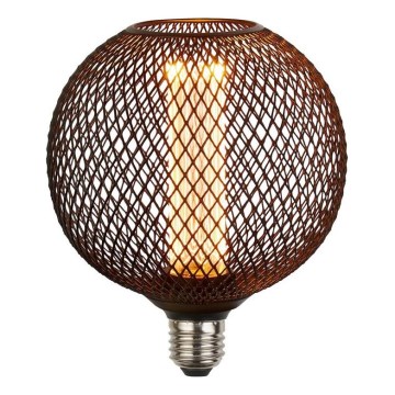 Searchlight  - LED dimbare decoratieve lamp WIRE MESH E27/4,5W/230V 2700K