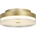 Searchlight - LED-plafondlamp CYPRUS LED/21W/230V Ø 30 cm goud