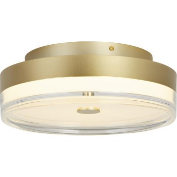 Searchlight - LED-plafondlamp CYPRUS LED/21W/230V Ø 30 cm goud