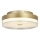 Searchlight - LED-plafondlamp CYPRUS LED/21W/230V Ø 30 cm goud
