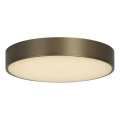 Searchlight - LED plafondlamp PALMA LED/12W/230V 3000K Ø 25 cm bronskleurig