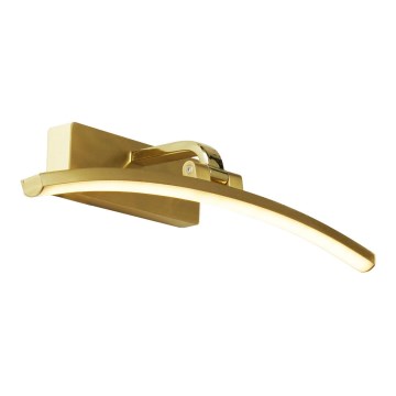 Searchlight - LED Wandlamp SANTORINI LED/8,2W/230V messing