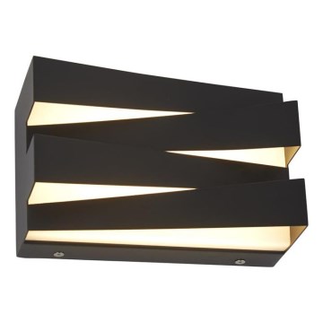 Searchlight - LED Wandlamp SECTION LED/18W/230V zwart