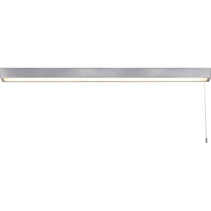 Searchlight - LED-wandlamp voor badkamer VENTI LED/25,68W/230V IP44 mat chroom