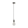 Searchlight - Pendellamp met kabel SUSPENSION 1xE27/60W/230V antraciet