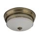 Searchlight - Plafondlamp EDINBURGH 2xE27/40W/230V brons