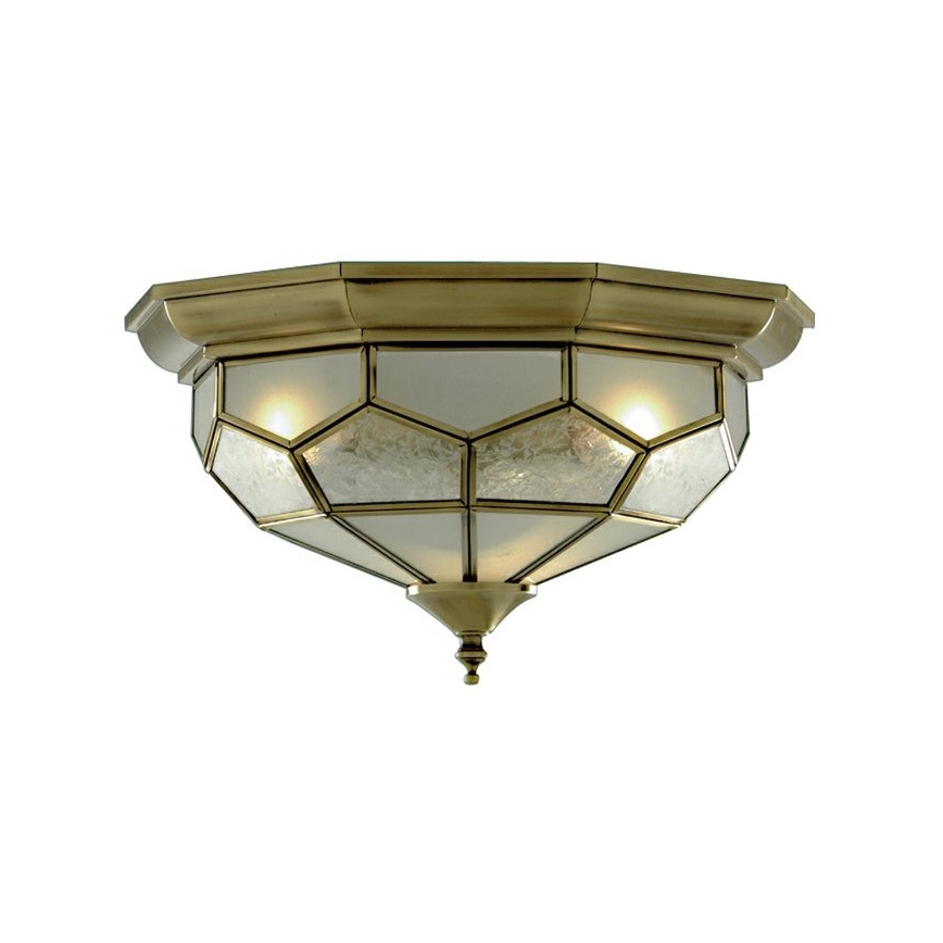 Searchlight - Plafondlamp FLUSH 2xE14/40W/230V