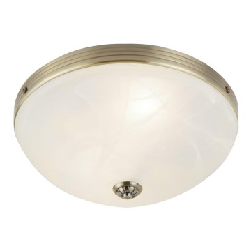 Searchlight - Plafondlamp FLUSH 2xE27/40W/230V