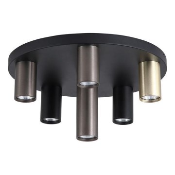 Searchlight - Plafondlamp TUBES 6xGU10/10W/230V Ø 40 cm