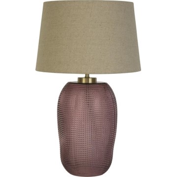 Searchlight  - Tafellamp AMETHYST 1xE27/60W/230V