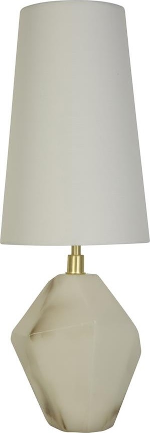 Searchlight - Tafellamp APEX 1xE27/60W/230V wit/grijs