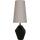 Searchlight - Tafellamp APEX 1xE27/60W/230V zwart/grijs