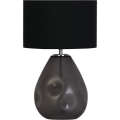 Searchlight - Tafellamp DEVON 1xE27/60W/230V zwart