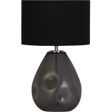 Searchlight - Tafellamp DEVON 1xE27/60W/230V zwart
