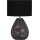 Searchlight - Tafellamp DEVON 1xE27/60W/230V zwart