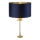 Searchlight - Tafellamp PALM 1xE27/10W/230V blauw/goud