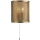 Searchlight - Wandlamp FISHNET E27/60W/230V gouden