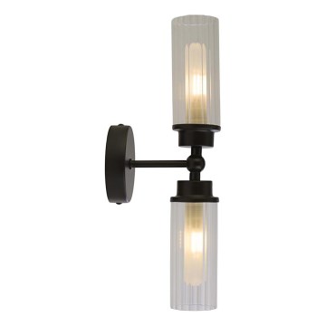 Searchlight - Wandlamp IMPERIAL 2xG9/33W/230V zwart