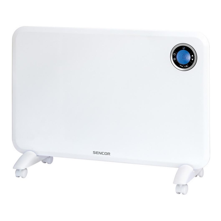 Sencor - Convectieverwarming display thermostaat 750W/1500W/230V IP24 | Lampenmanie