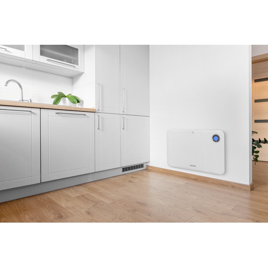 Sencor - convectorkachel met LCD-display en thermostaat, 750 W / 1500 W, 230 V, IP24