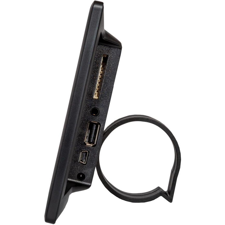 Sencor - Digitale fotolijst 7 met luidspreker, 230V, zwart + afstandsbediening